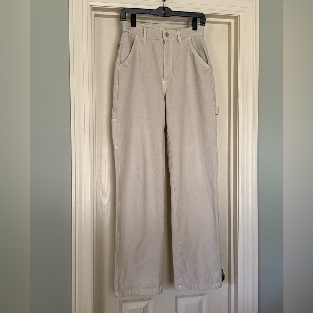 Cotton-On High Waisted Carpenter Jeans